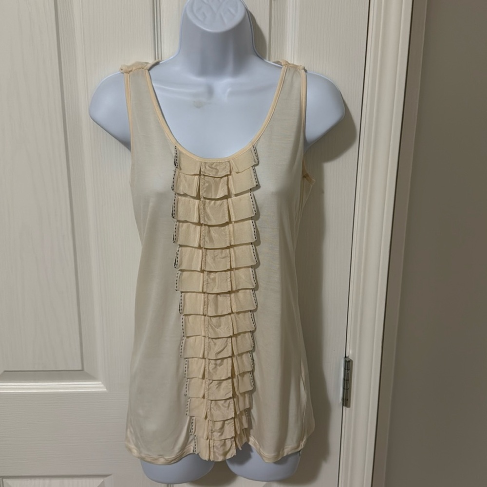 TED BAKER Ruffle tank top